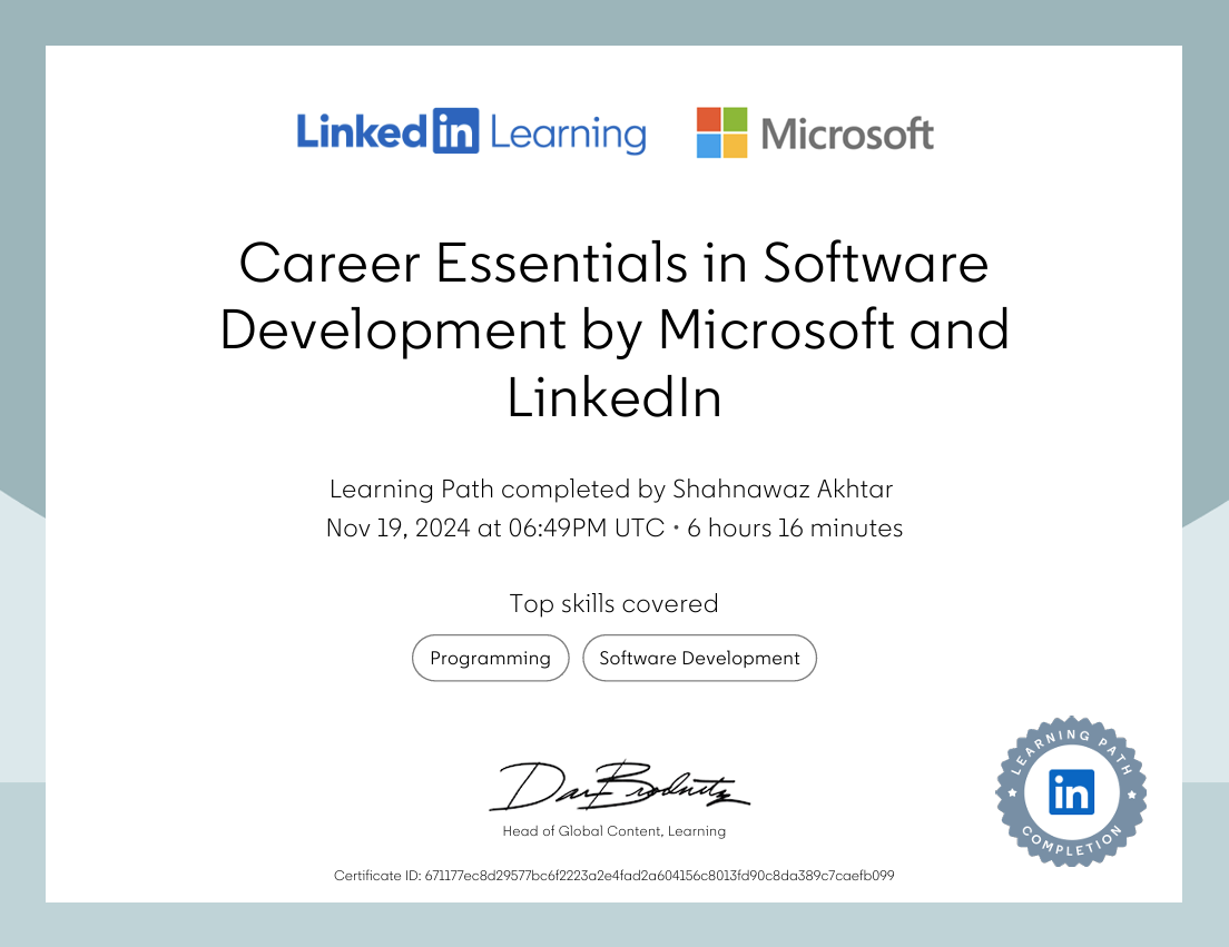 JS Certificate